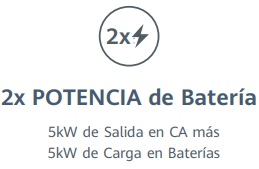 doble potencia de batería